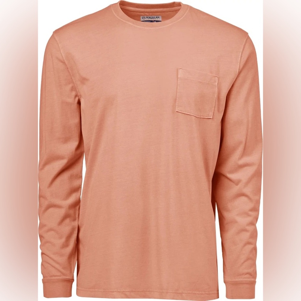 Magellan Outdoors Men's Coral Long Sleeve Shirt. Size XXL.